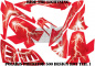Preview: Ride the Lightning Red für Polaris Predator 500
